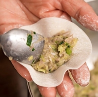 ひと口で溢れ出す！手包み餃子の肉汁と旨味に感動