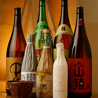 全国各地の地酒や焼酎を難波でお楽しみいただけます♪