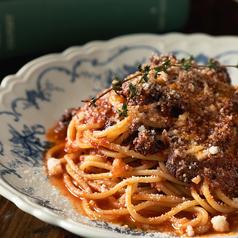 蝦夷鹿のボロネーゼパスタ