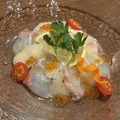 料理メニュー写真&nbsp;帆立と鯛のカルパッチョ