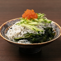 わかめとしらすのナムル
