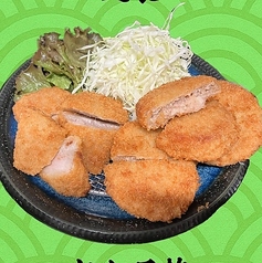 あぐーヒレカツ二枚+