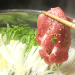 新感覚！牛タンを特製スープで食べる「牛タンしゃぶしゃぶ」店長一押しの味！