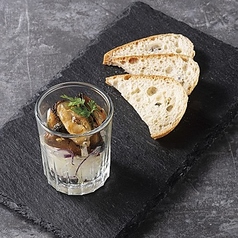 ムール貝の燻製