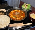 料理メニュー写真&nbsp;赤麻婆豆腐定食