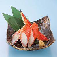 絶品！かに料理の数々！