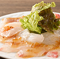 料理メニュー写真&nbsp;真鯛のカルパッチョ　小