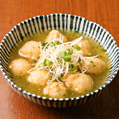 里芋の唐揚げ~青さ餡かけ~