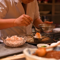 日本海の紅い宝石　活松葉がに尽くし贅沢会席