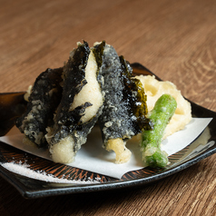 自然薯の磯辺揚げ