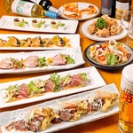 飲み放題に加え、牛サーロインや魚介も味わえる贅沢なコースをご提供。至福の宴会を演出いたします。