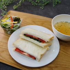 本日のサンドイッチセット