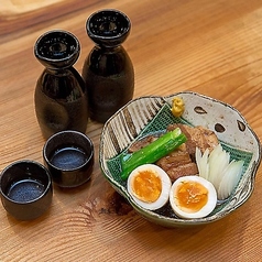 自家製豚肉の角煮(半熟玉子付)