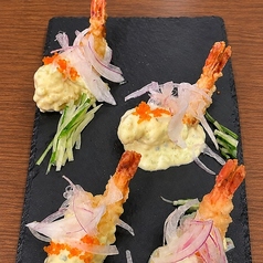 海老天 ワサビタルタル とびっこ乗せ