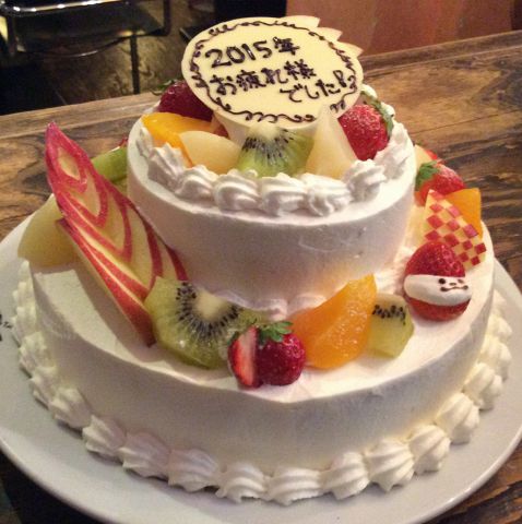 渋谷 ホール ケーキ 安い イメージケーキと料理