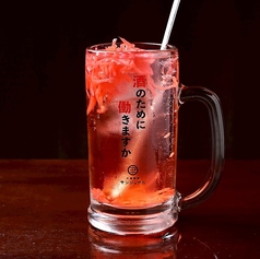 紅しょうがタコハイ