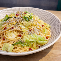 3月限定★春キャベツとちりめんじゃこのペペロンチーノ(単品)