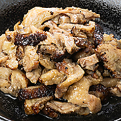 炭火焼き鳥　鶏首皮