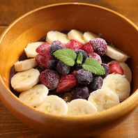 ヘルシーで美味しいアサイーボウル