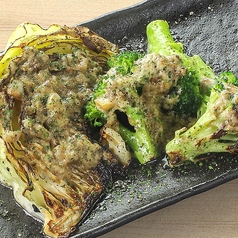 アンチョビ焼キャベツ