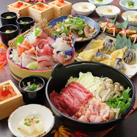 宴会にピッタリの飲み放題付コースが豊富★