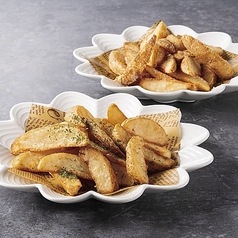 フライドポテト　アンチョビバター風味／バター醤油風味