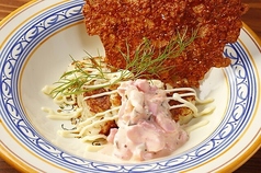 鉄板焼き屋のポテトサラダ