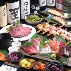 旬菜旬魚と地酒 野良のまたたびのコース写真