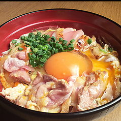 比内地鶏親子丼