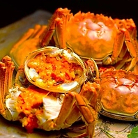 上海蟹、日本上陸！10/28現在、１５０ｇは3600円！