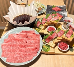 【暑気払いに！】各種すき焼き・しゃぶしゃぶコースの写真