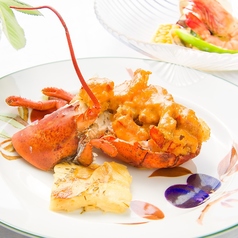 【ランチ】シェフおまかせランチ　オマール海老を堪能！贅沢な旬の魚介を楽しむ全6品の写真