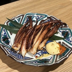 イカゲソ焦がし醤油炭火焼き