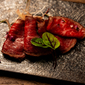料理メニュー写真 備長炭焼き　たたき/黒タン　刺し