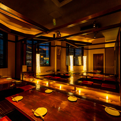 最大45名までご利用いただけます。大人数宴会のお問合せ、ご予約お待ちしております。