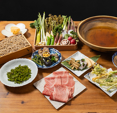 蕎麦屋こんくらいのコース写真