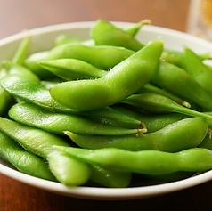 湯で塩味枝豆