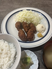 カキフライ定食