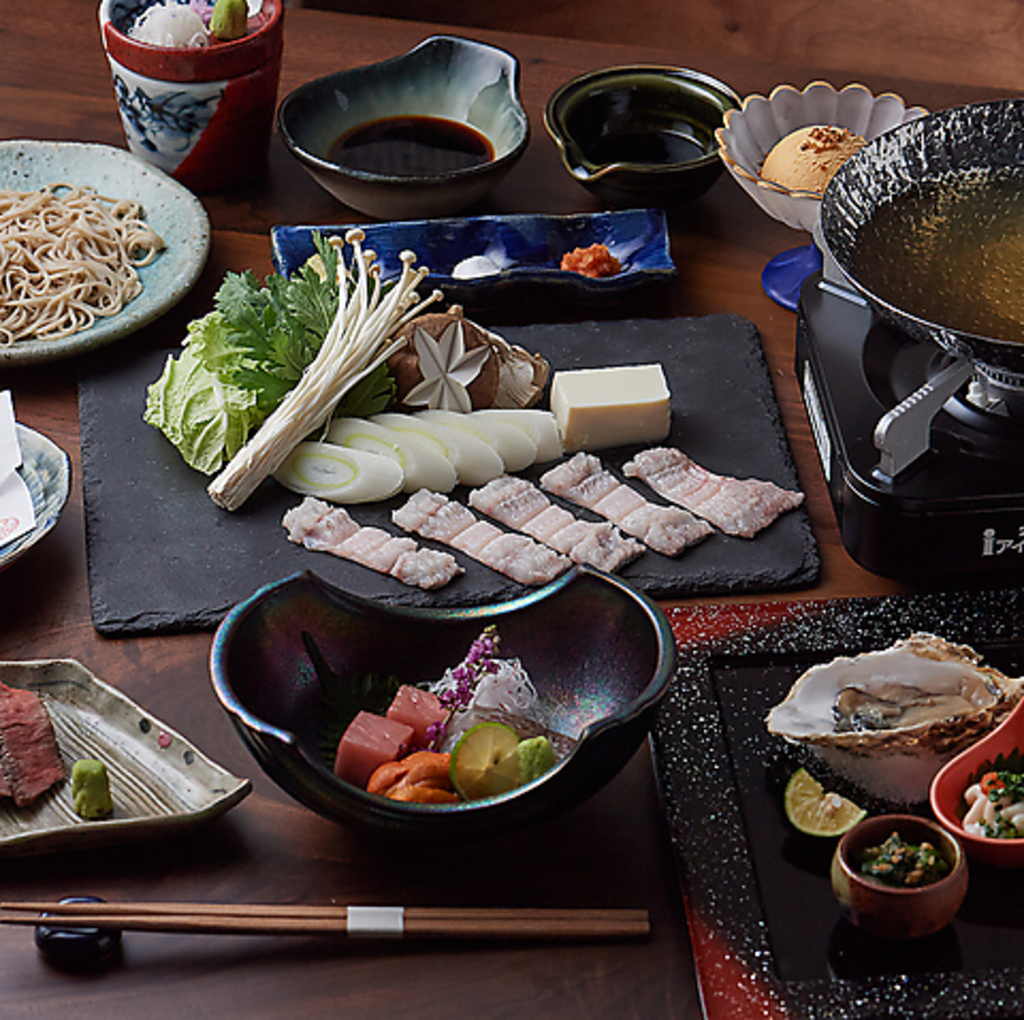 【特別な日に】素材にこだわったお料理をご提供。当店で素敵なひとときをお過ごしください。