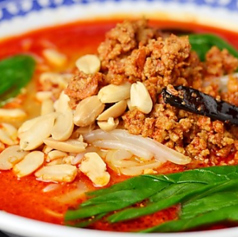 四川担々麺（汁あり／汁なしを選択可）