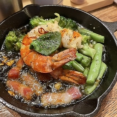 ママのきまぐれアヒージョ