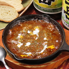 牛すじのビール煮込みの写真