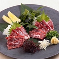 料理メニュー写真&nbsp;熊本名物 霜降り馬刺し