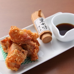 鶏の唐揚げ 浪速風の旭ポン酢で