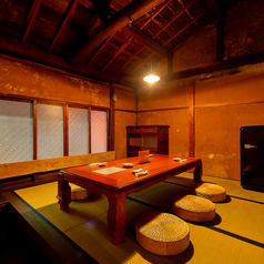 4名掛けのお座敷ございます♪