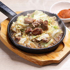 鉄板焼き肉1人前