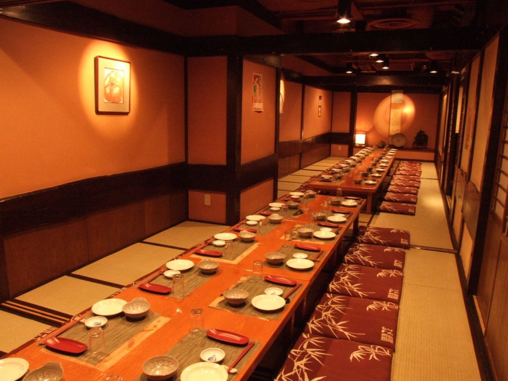 宴会もやっぱり個室が人気！42名まで対応可能です。