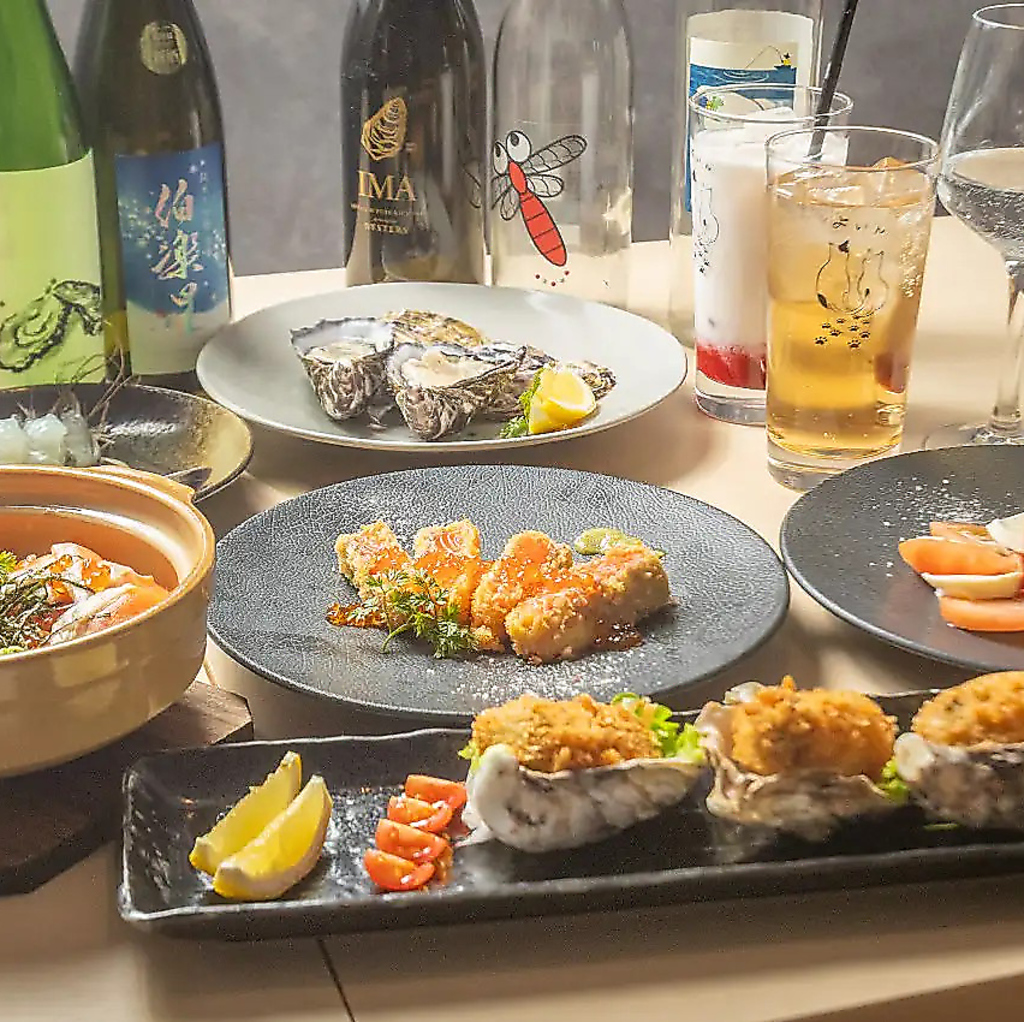 新鮮さが引き立つ！贅沢な海鮮料理をご提供しております♪