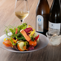 五感を刺激する創作料理！