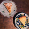 料理メニュー写真&nbsp;りんごのタルト風ケーキ